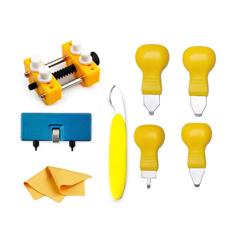 5-Piece Watch Repair Tool Set: Case Opener and Prying Knife for Battery Replacement