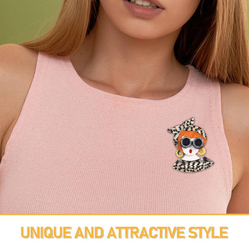 Brooch, modern pin, clothing accessory
