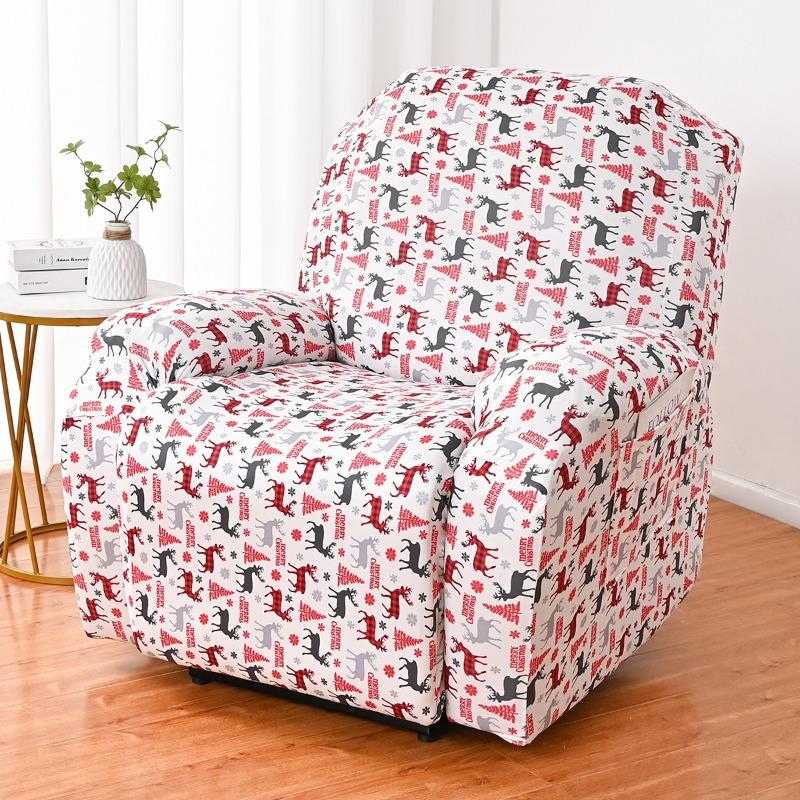 

Elastic Recliner Sofa Cover Jacquard Chair Sofa Protector Living Room Relax Armchair Slipcover Stretch Couch Covers 1-Seater