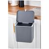 15 Lt Kitchen Countertop And Cabinet Hanging Garbage Bin