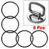 5 Pack SInk Sealing O-Ring For 38mm Bath SInk Basin Drain Rubber Seal Replacement Parts Bathroom Kitchen Drains Accessories