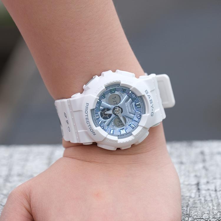 CASIO Women's BABY-G Blue Watch BA-130-7A2PRL BA-130-7A2PRL