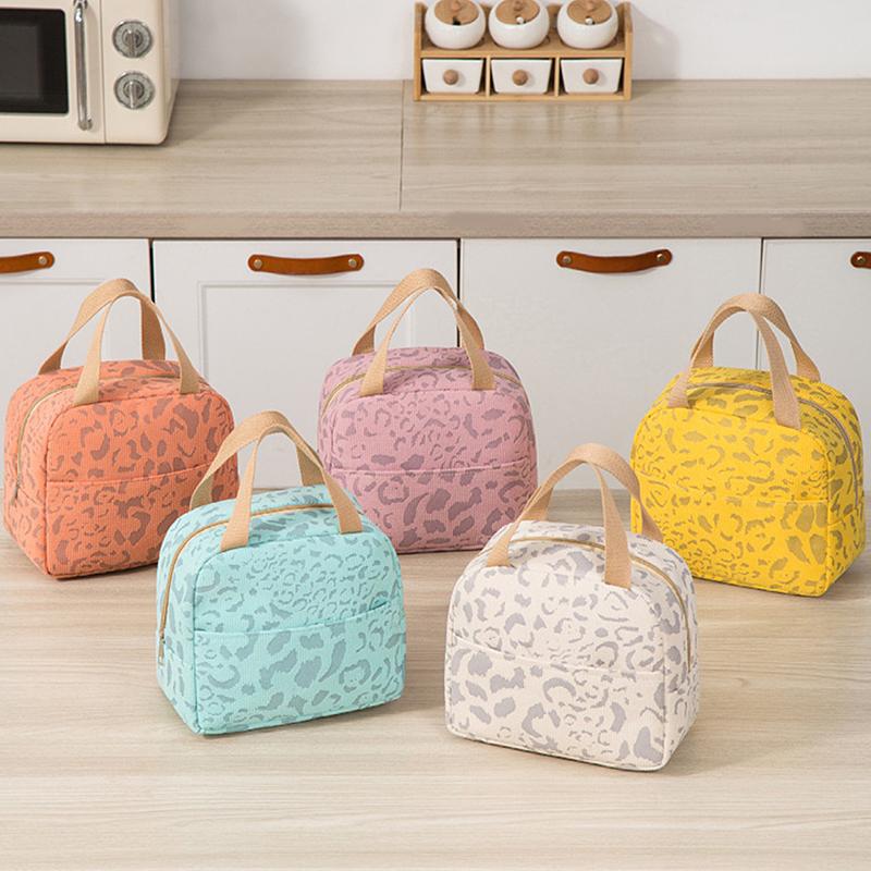 1Pc Thermal Lunch Bag Durable Waterproof And Portable Office Lunch Box Ice Insulated Case Camping Ins Bag Food Bag For Kid