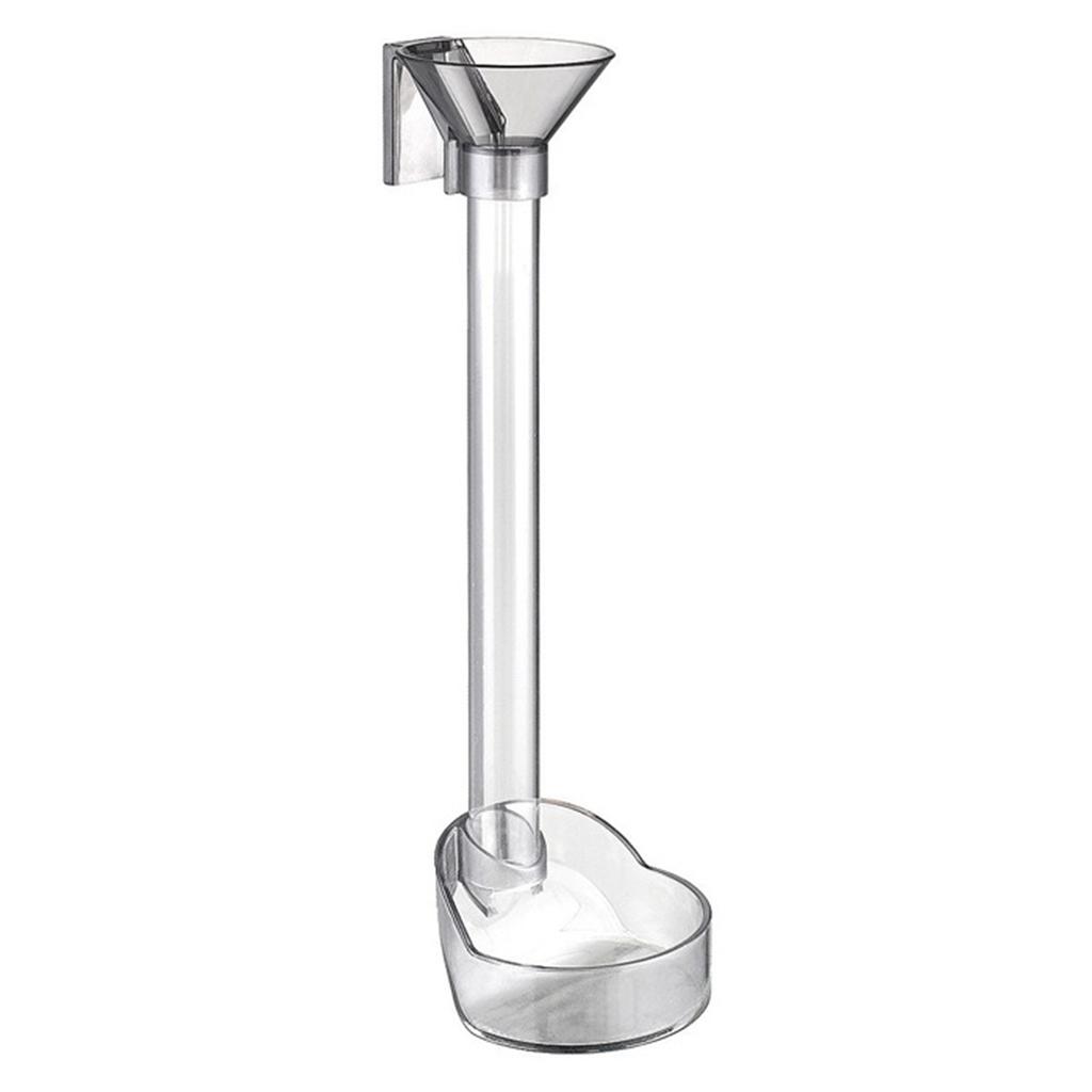 Fish Shrimp Feeder Tube Acrylic Directional Feeding Wall Hanging Aquarium Feeding Tube for Aquarium