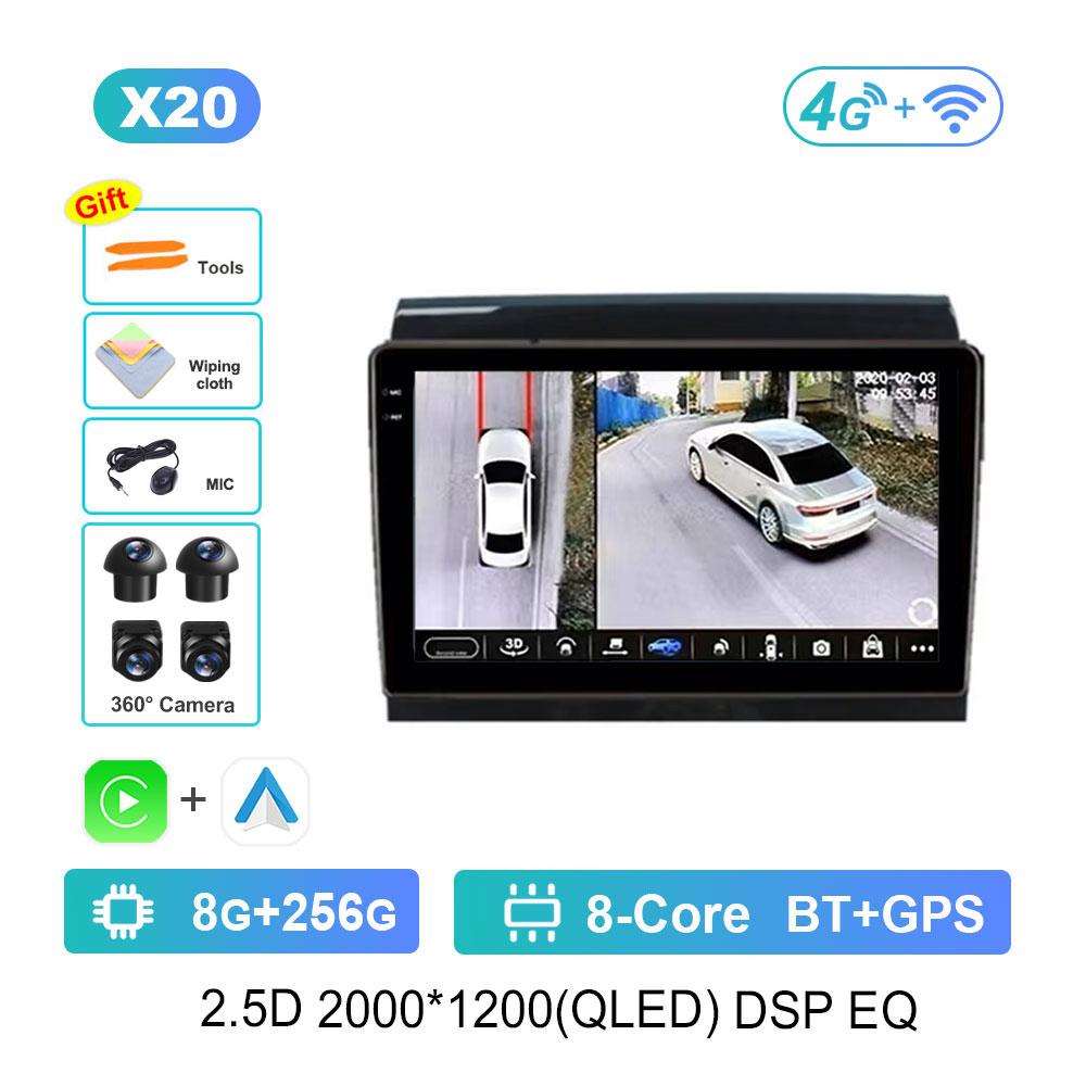 for For Fiat Ducato For Peugeot Boxer For Citroen Jumper 2 2006 - 2022 Android 14 Car Radio Multimedia Player GPS Navi HD Screen