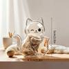 Transparent Cat Hair Storage Refrigerator Magnets Pet Fur Keepsake Capsule Diy Souvenirs Cat Whiskers Collector Fridge Magnet