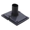 HVAC Wall Penetration Line Set Cover Kit Plastic Split AC Line Set Wall Cover with Soft Gasket for Indoor Outdoor   Conditioner