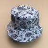 Fashion Cashew Flower Street Hip Hop Men And Women Bucket Hat Cotton Fashion Sunscreen Breathable Sunshade Bucket Hat