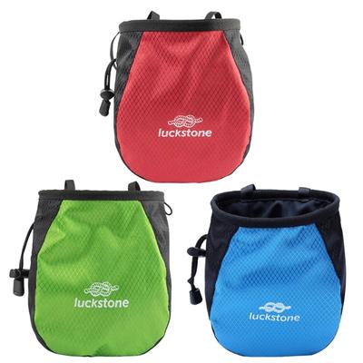 Rock Climbing Chalk Bag Drawstring Closure Bag Adjustable Bouldering Chalk Bag Bucket  for Gym Climbing, Gymnastic