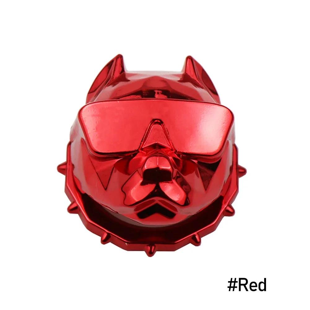 Creative Bulldog Design Push Button Ignition Cover One-Key Engine Start Stop Decorative Car Accessory