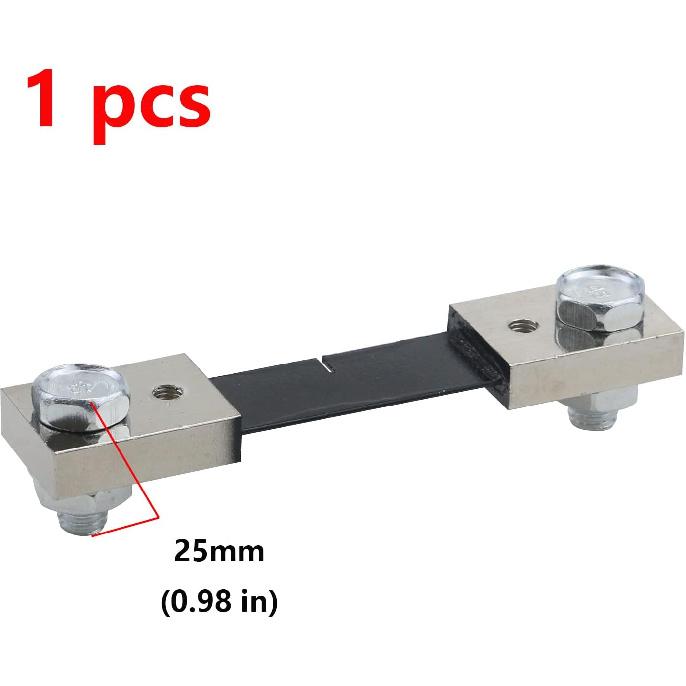 Antrader 100A 75mV Analogue Digital Meter 0-100A Current Shunt Resistors Resistance for DC Current Measure