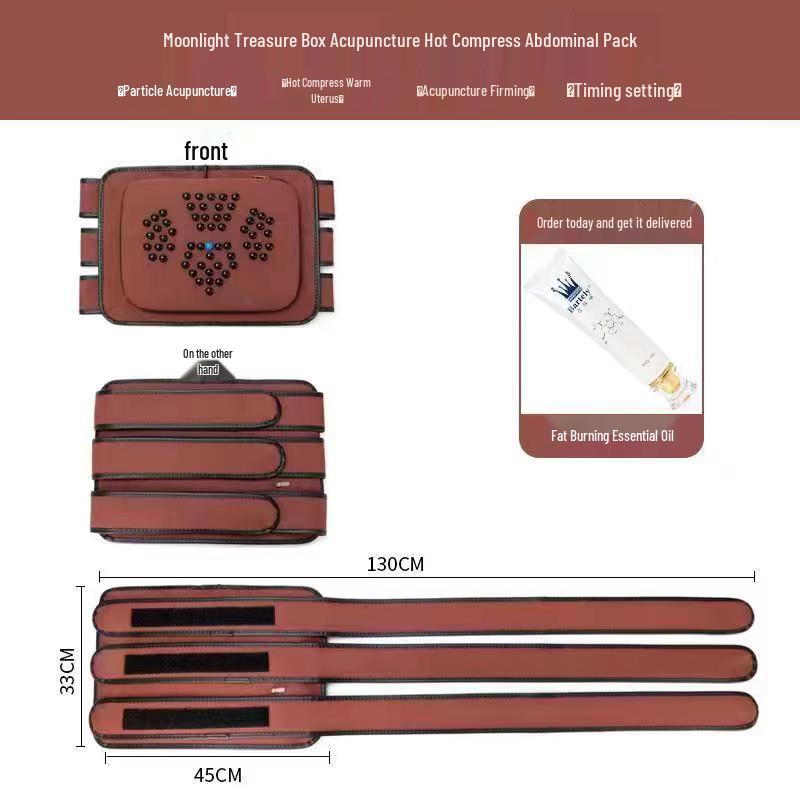 Slimming Belt & Abdominal Shaper: Fat Burning & Moisture Removal Beauty Instrument