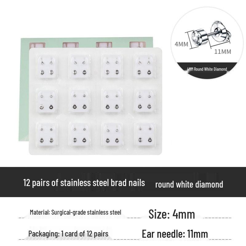 Dahuang Qiang Stainless Steel Artistic Retro Ear Piercing Tool