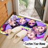 Custom Name Kawaii Stars K-pop Carpet, Chair Rug,Area Rug for Office Bedroom living rooms bedroom, Doormat decor Christmas fan gifts