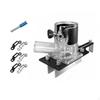 Dust Collection Router Jig Transparent Body Slotting with Cutter and Wrench Carpentry