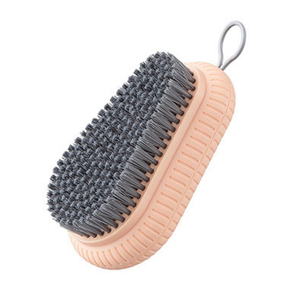 

Washing Tablecloth Cleaning Household Cleaning Tool Scrub Brush Laundry Supplies Cleaning Brush рожевий