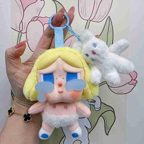 Car Pendant labubu Crybaby Crying Series Blind Box Figures Vinyl Face Doll Crybaby Pendant Mystery Box Toy bag charm Gift Children's birthday gift