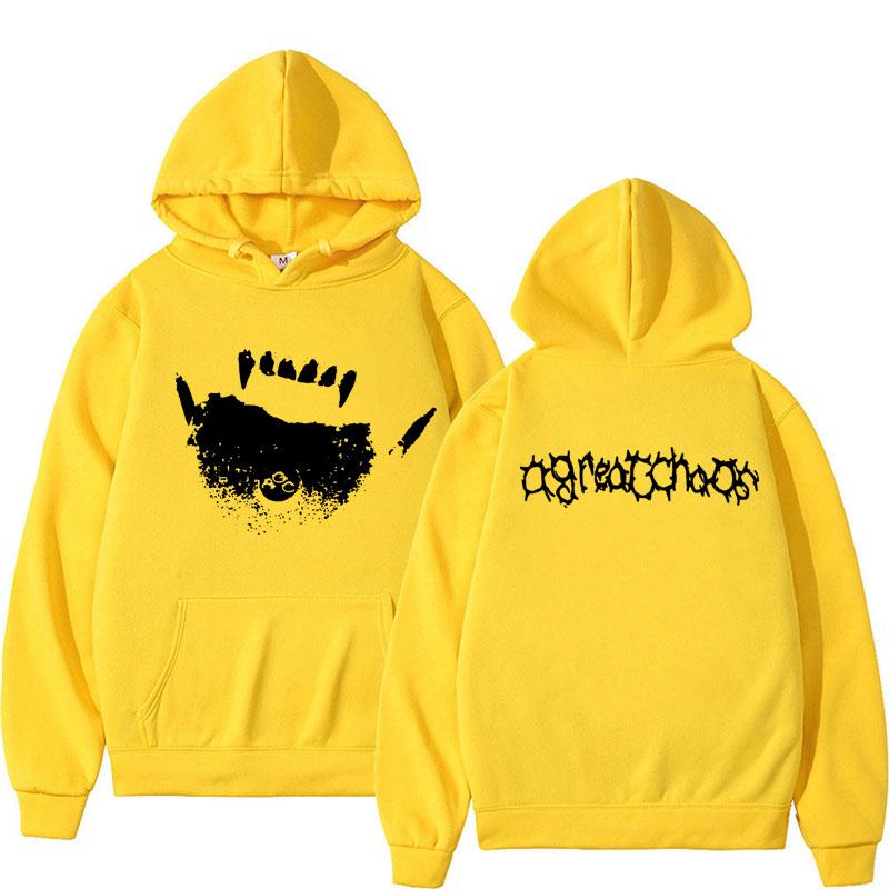 

Кен Карсон AGC Actual Hate Teen X Vamp Hoodie A Great Chaos Opium Merch Hoodies Women Unisex Harajuku Fashion Trend Y2K Sweatshirts XXXL жёлтый