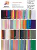 9x3 Pure Cotton Ribbed Knit Fabric: 180g-240g, Soft, Elastic, and Breathable for Children's Clothing