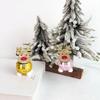 Shatterproof Christmas Mirror Deer Pendant Cute Xmas Tree Hanging Decoration  Holiday Decorations