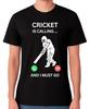 Cricket Is Calling Funny Graphic Unisex T-Shirt Gift For Players Tee