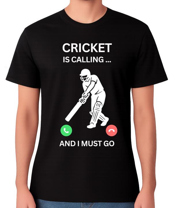 Cricket Is Calling Funny Graphic Unisex T-Shirt Gift For Players Tee 3XL