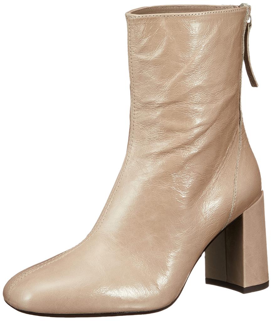 Chelsea Boots Chunky Heel Short Boots Black [UNISA]