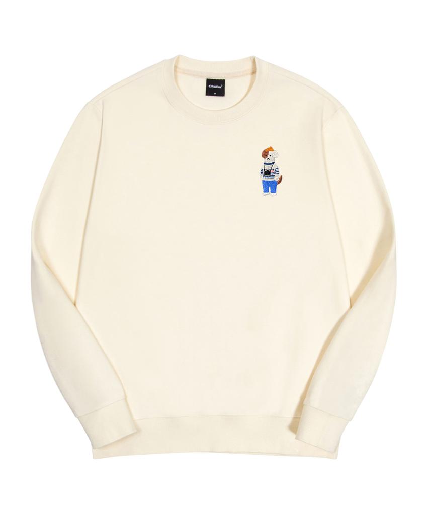 OKSTAR Mini-Me Photographer Brodog Embroidered Double-Sided Sweatshirt (Type B)