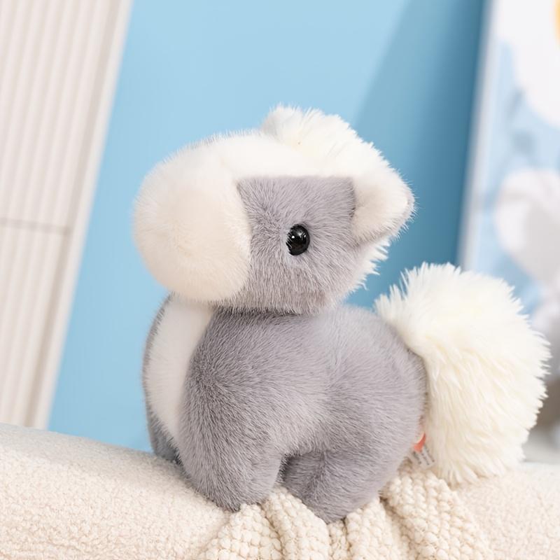 Baby Horse Plush Stuffed Animal Toy Soft Farm Animal Companions Doll Birthday Gift for Kids All Ages Toddlers Adults Girls Boys