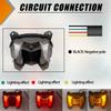 Motorcycle LED Light Rear For Yamaha MT-09 FZ-09 FZ09 MT09 2017 2018 2019 2020 E-Mark Tail Light Brake Turn Signals Integrated