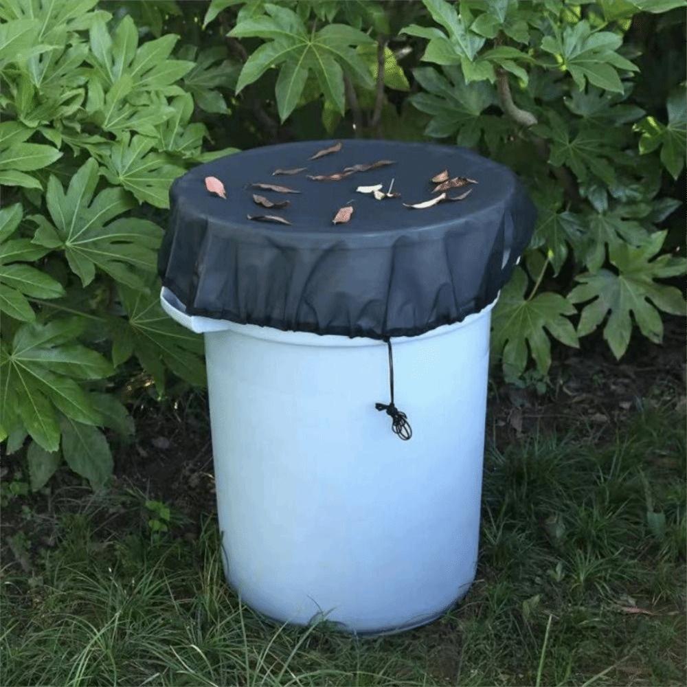 Raindrop Harvesting Tool Rain Barrels Cover Anti-insect Water Collection Buckets Cover  Home Use