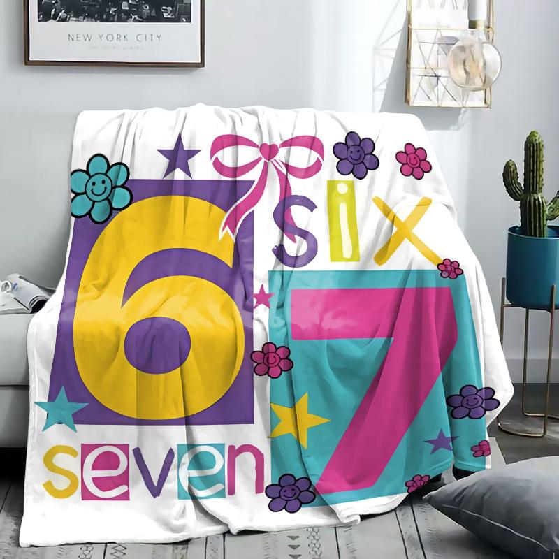 Bedruckte Decke Nummer 67 - Eine bequeme Bettdecke für alle Jahreszeiten, ideal als Weihnachts-/Geburtstagsgeschenk