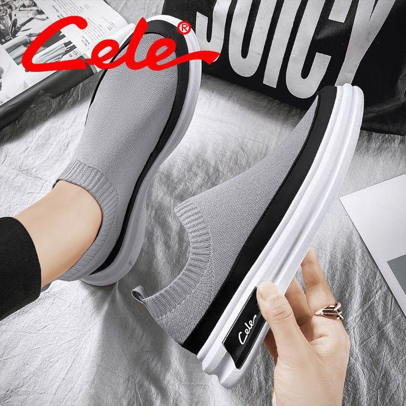 Spring new men's shoes summer casual shoes lazy fly-woven breathable sports socks shoes foot soft-soled shoes men's soft trendy shoes