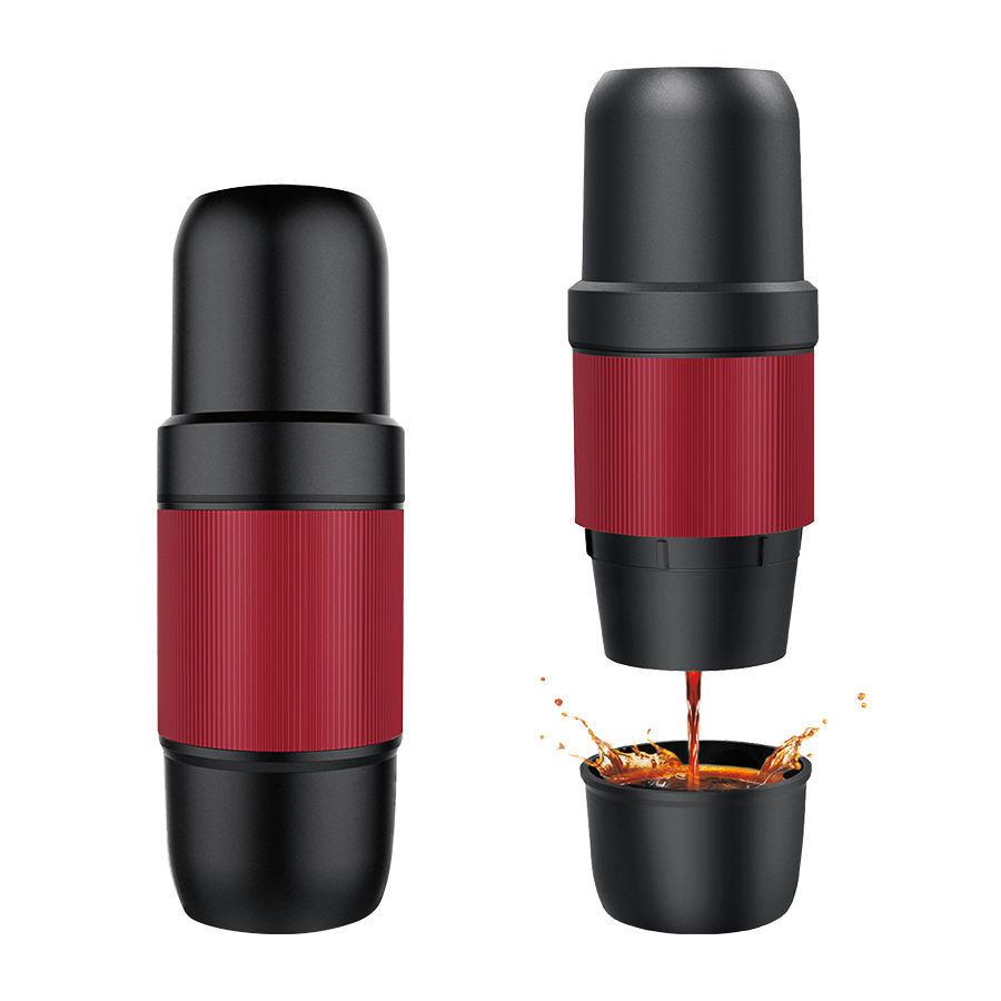 Portable Espresso Maker, Upgrade Version of Minipresso, Mini Travel Coffee Machine, Perfect for Camping, Travel and Office
