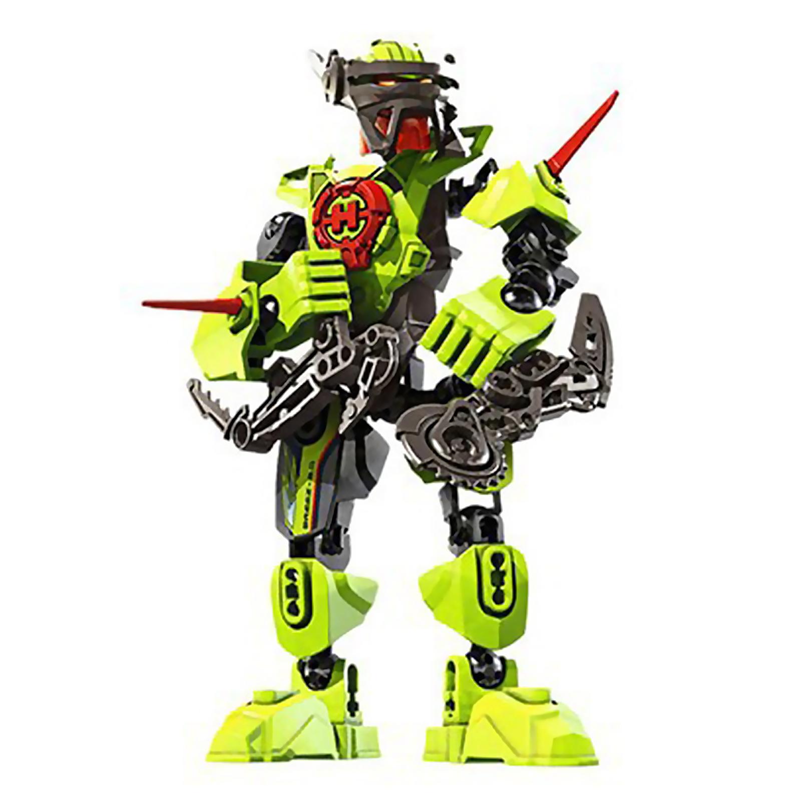 Космический десантник Герой Строительные блоки Factory Bionicle Робот Тело Игрушка зелёный