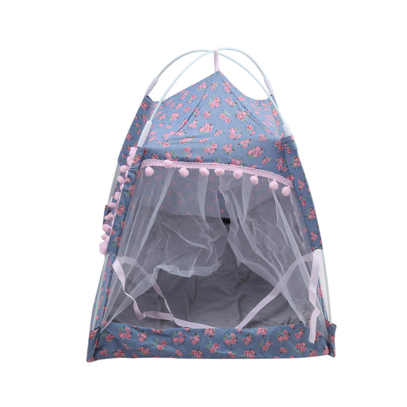 Frühling Sommer Niedlich Indoor Outdoor Hund Katze Zelt Haus Kleintier Abnehmbar Waschbar Höhle Nest Bett