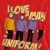 Star Trek Unisex Adult Man in Uniform Sweatshirt