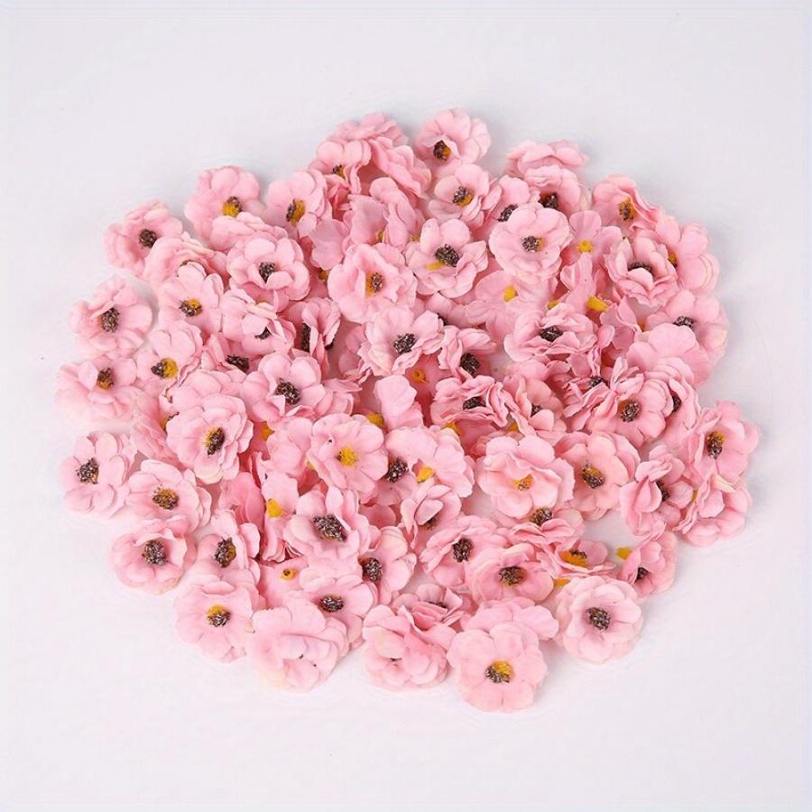 

20 шт. 3 см разноцветные головки цветов ромашки, мини-шелковые искусственные цветы для свадьбы, украшения дома, Рождественский венок, скрапбукинг 20pcs розовый