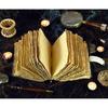 Vintage Leather Journal, Tree of Life Fat Journal, Blank Spell Book of Shadows Celestial Gifts For Him Her