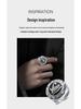 Men's Stainless Steel Eye of Horus Retro Fashion Ring