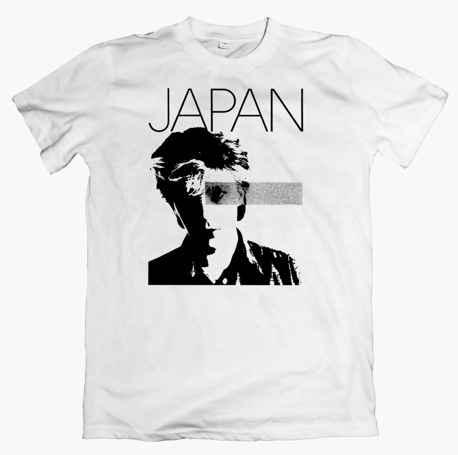 JAPAN T shirt, Tee 80s New Wave Band Shirt Art Pop Synth Graphic T shirt Vintage Indie Aesthetic Unisex 2XL