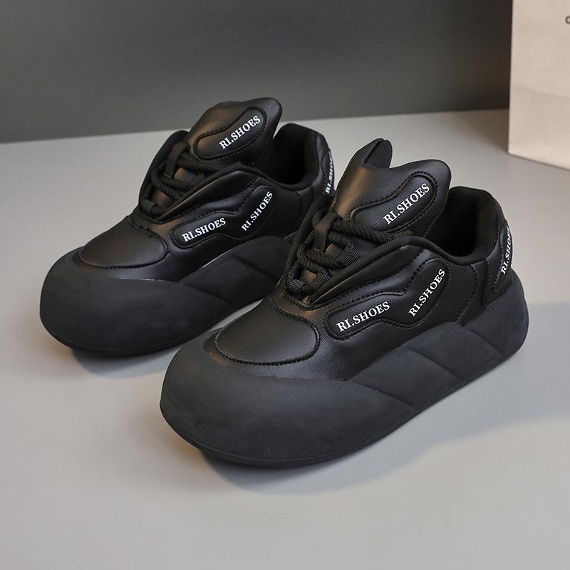 

[Customized] XY-A168 new sports shoes 2025 spring and summer little white shoes are simple and breathable, and the thick sole increases the height of 35