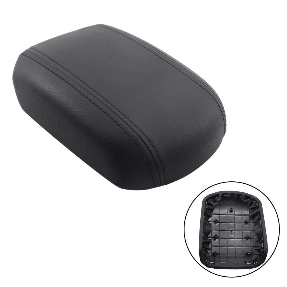 Car Armrest Storage Box Mat PU Leather Armrest Pad Cover Replacement for Cruze 2009 2014