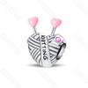 2025 New Fashion Pendants & Mini Charms Fit for Pan Original Sewing Designer Charm Bracelet Accessories Silver Plating Jewellery