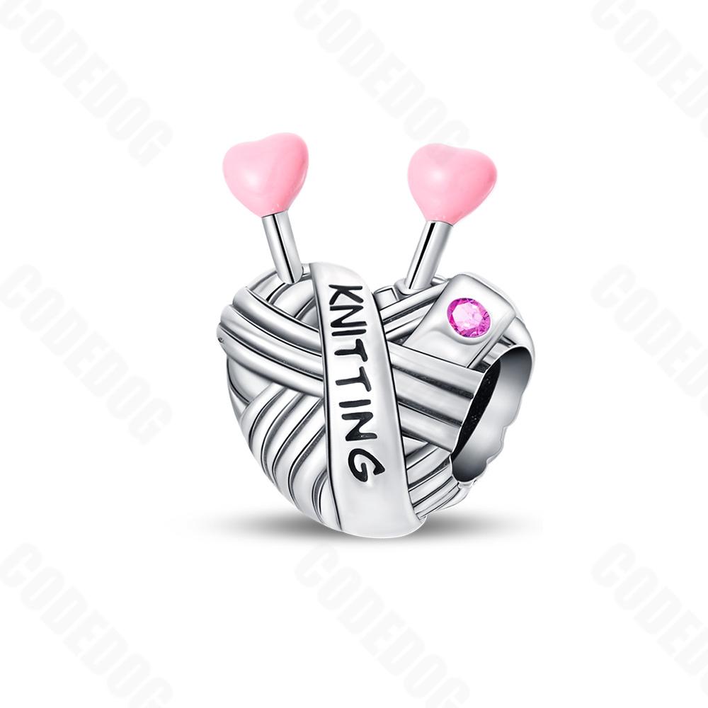 2025 New Fashion Pendants & Mini Charms Fit for Pan Original Sewing Designer Charm Bracelet Accessories Silver Plating Jewellery