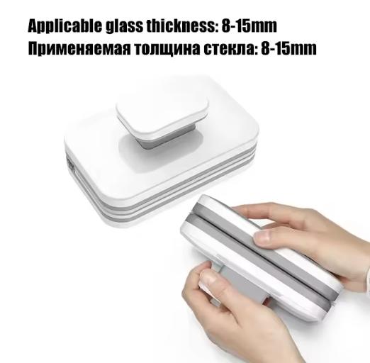 Household Relaxed Portable Glass Cleaner Building Strong Magnetic Window Cleaner Double-Sided Scraping And Cleaning Window Tool