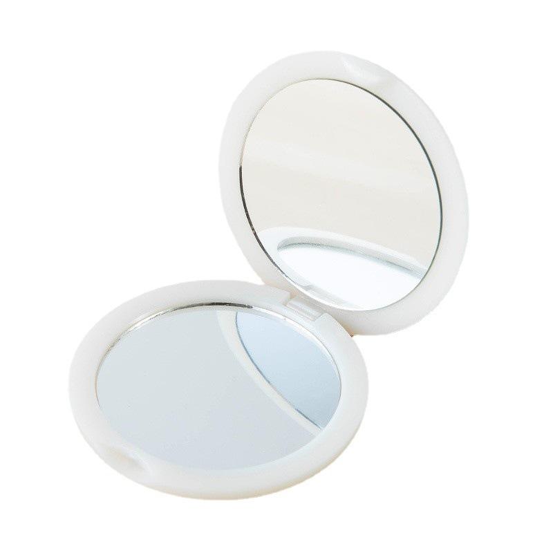 Handheld Makeup Mirror Double Sided Mini Portable Pocket Folding Round Makeup Mirror For Travel Beauty Cosmetic Tool