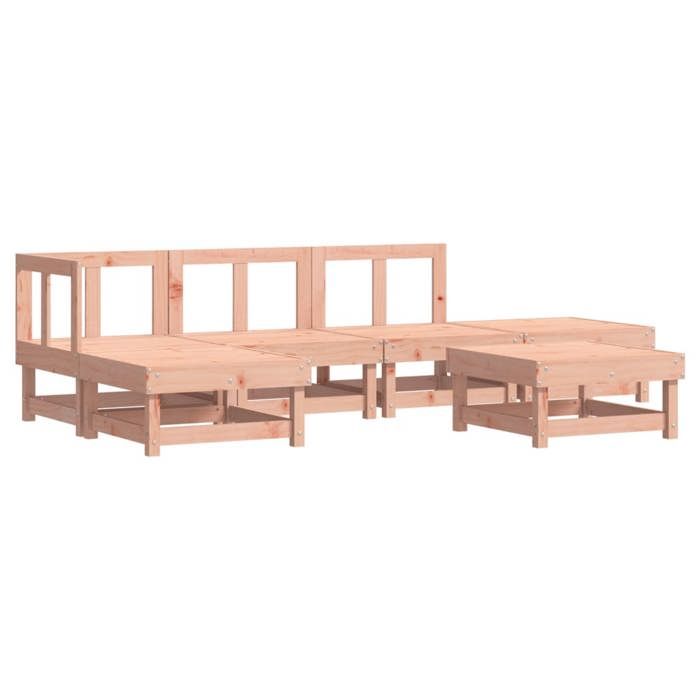 VidaXL Garden Lounge Set 6 Pcs Solid Douglas Wood 3186310