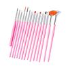 15 Pieces Nail Dotting Pen Painting Art Drawing Pencil Manicure Tool Liner Brush for Beautiful and