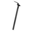 Electric Bike Suspension Seatpost Shock Absorber Aluminum Alloy Flip Design Damper Post for Electric Bicycle Black